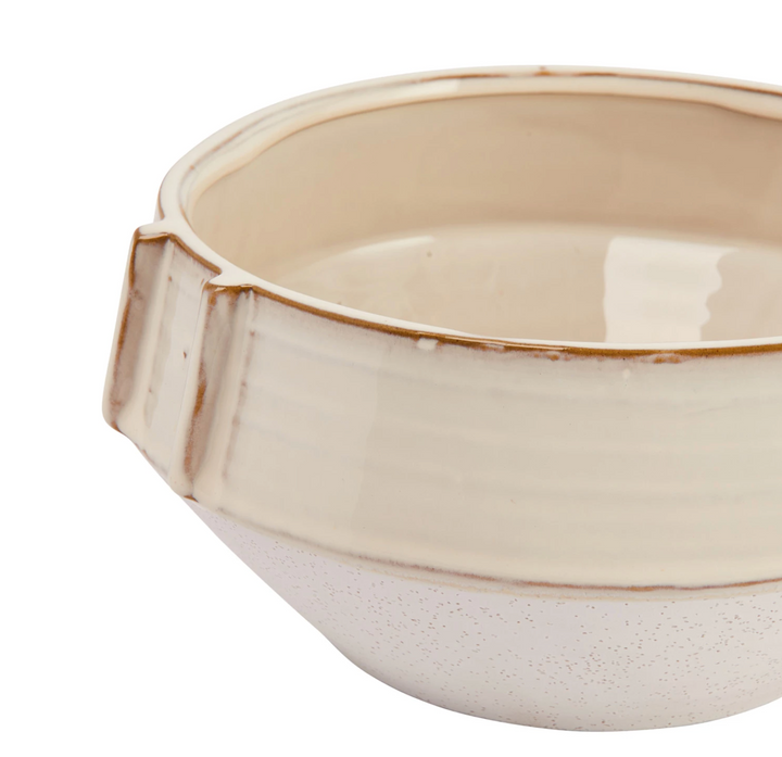 Cream Stoneware Planter