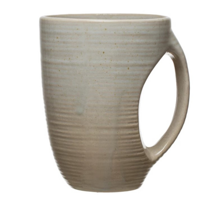 Stoneware Mug with Reactive Glaze