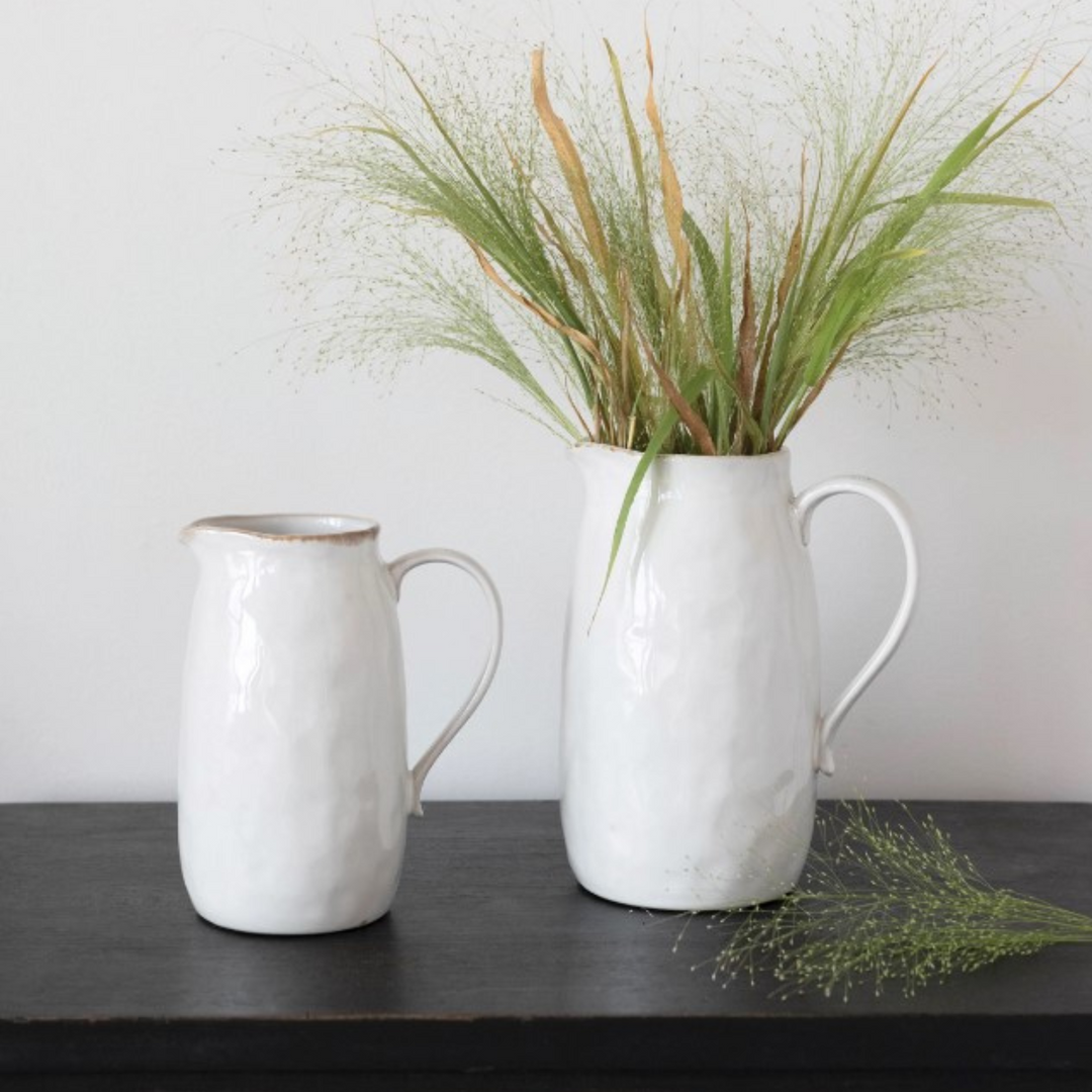 Stoneware Pitcher