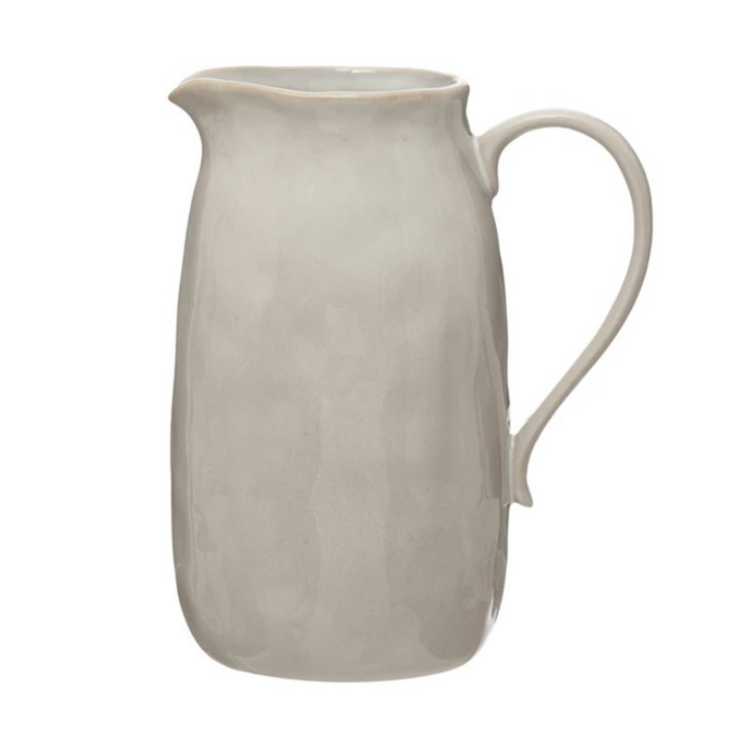 Stoneware Pitcher